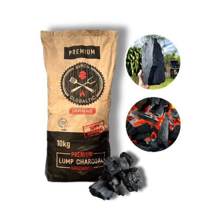 Globaltic Birch Lumpwood Charcoal 10kg