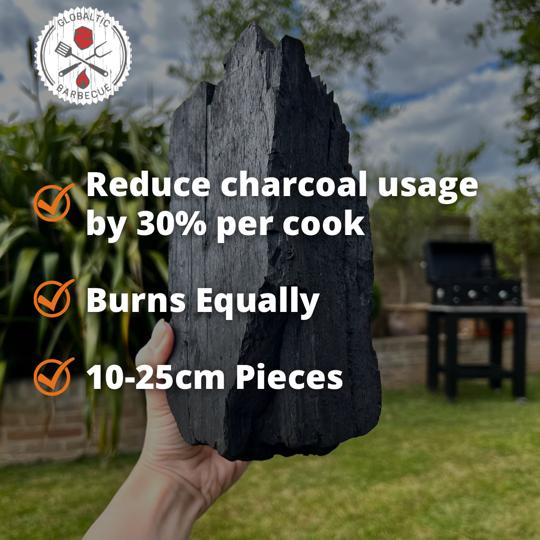 Globaltic Birch Lumpwood Charcoal 10kg