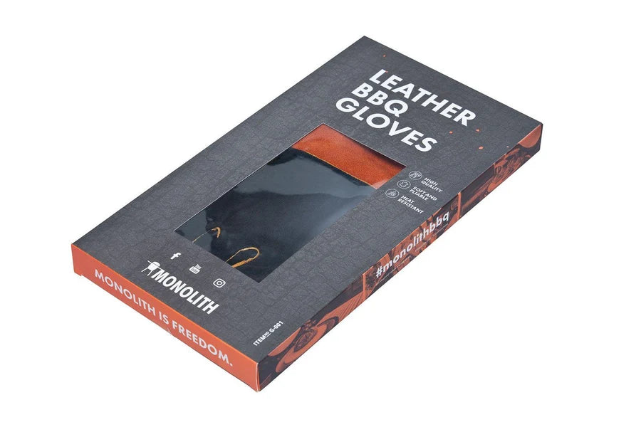 Monolith Leather Barbecue Gloves
