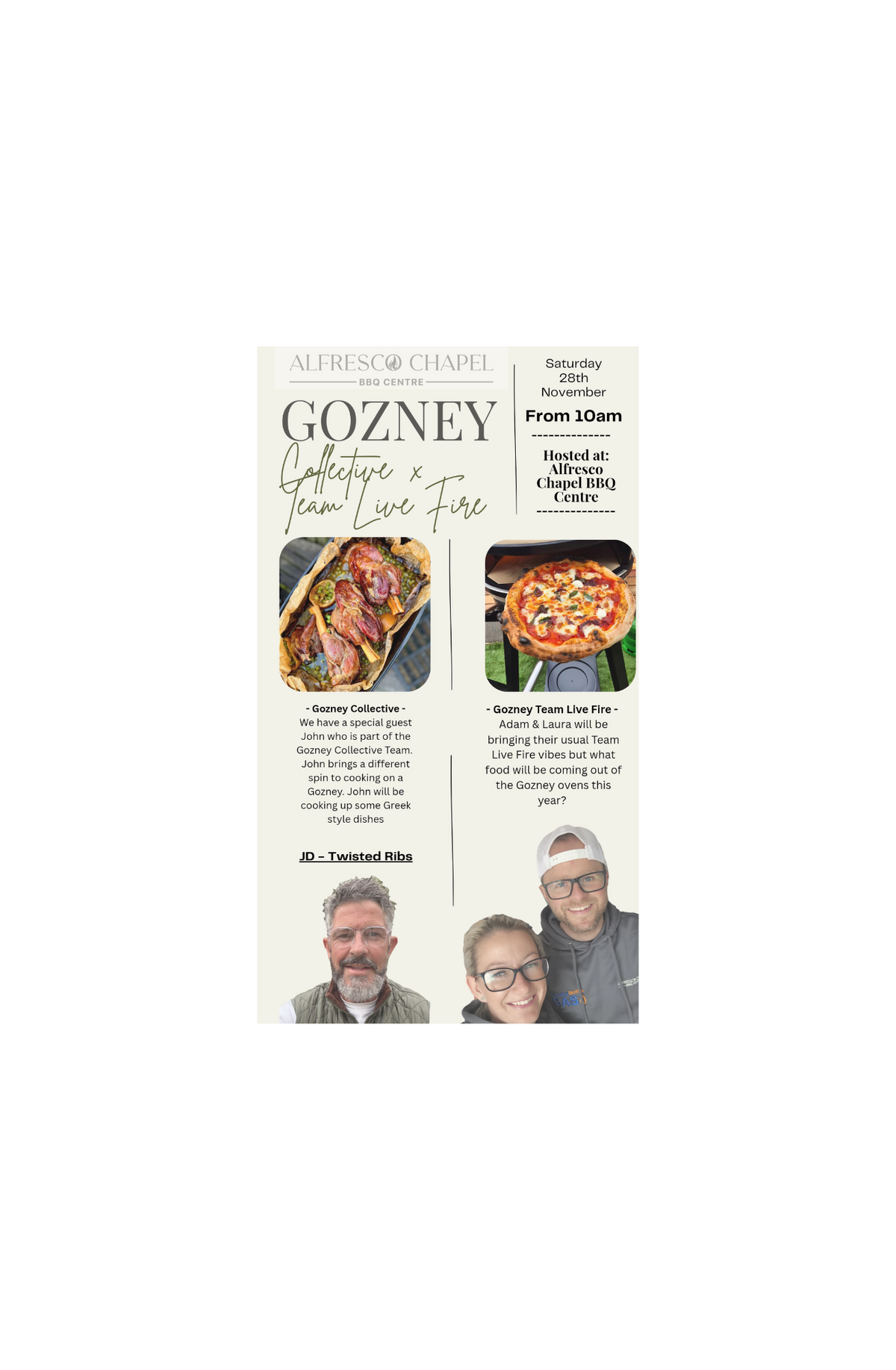 Gozney Collective X Team Live-Fire Free Demo Day