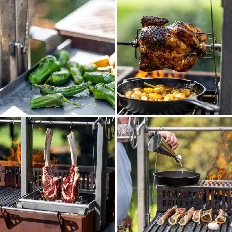 Somerset Grill Co - Grande Full Monty Accessories Bundle