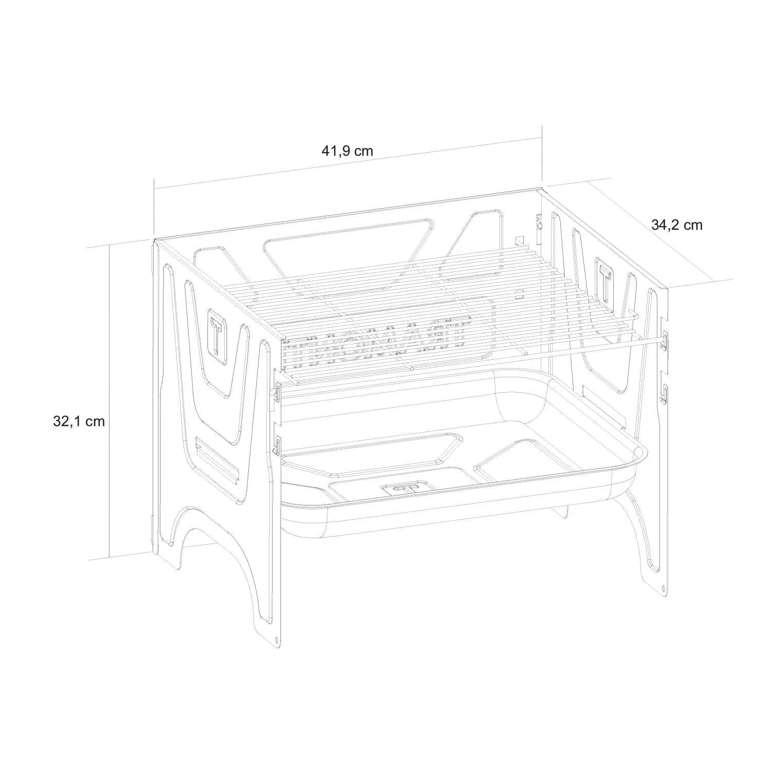 Tramontina Portable BBQ Grill