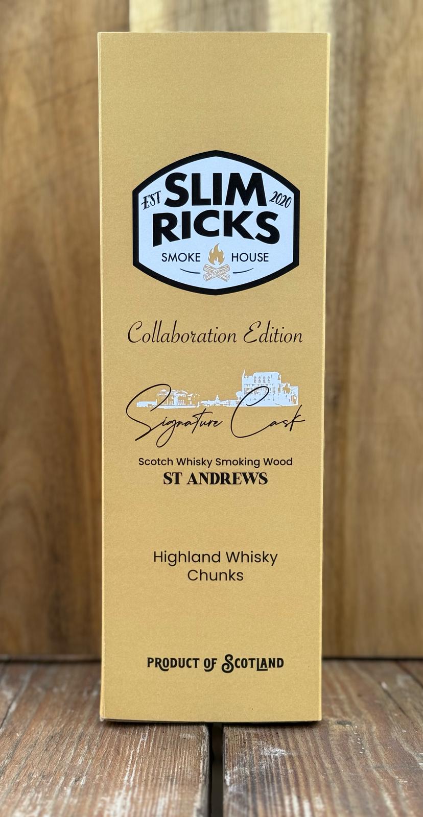 Slim Ricks Smoke House - Collaboration Edition Whisky Chunks
