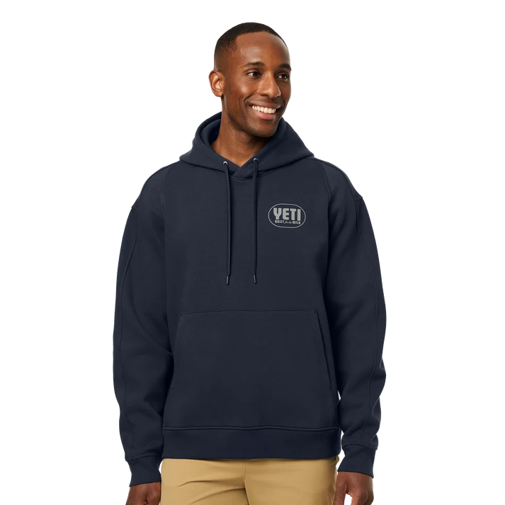 Yeti Retro Built for the Wild Pullover Fleece Hoodie NAVY