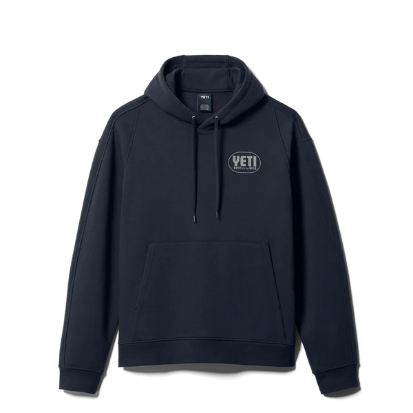 Yeti Retro Built for the Wild Pullover Fleece Hoodie NAVY