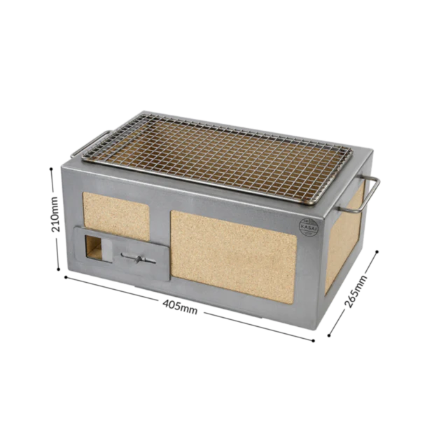 Small Kasai Konro Grill with Stainless Steel Frame V2
