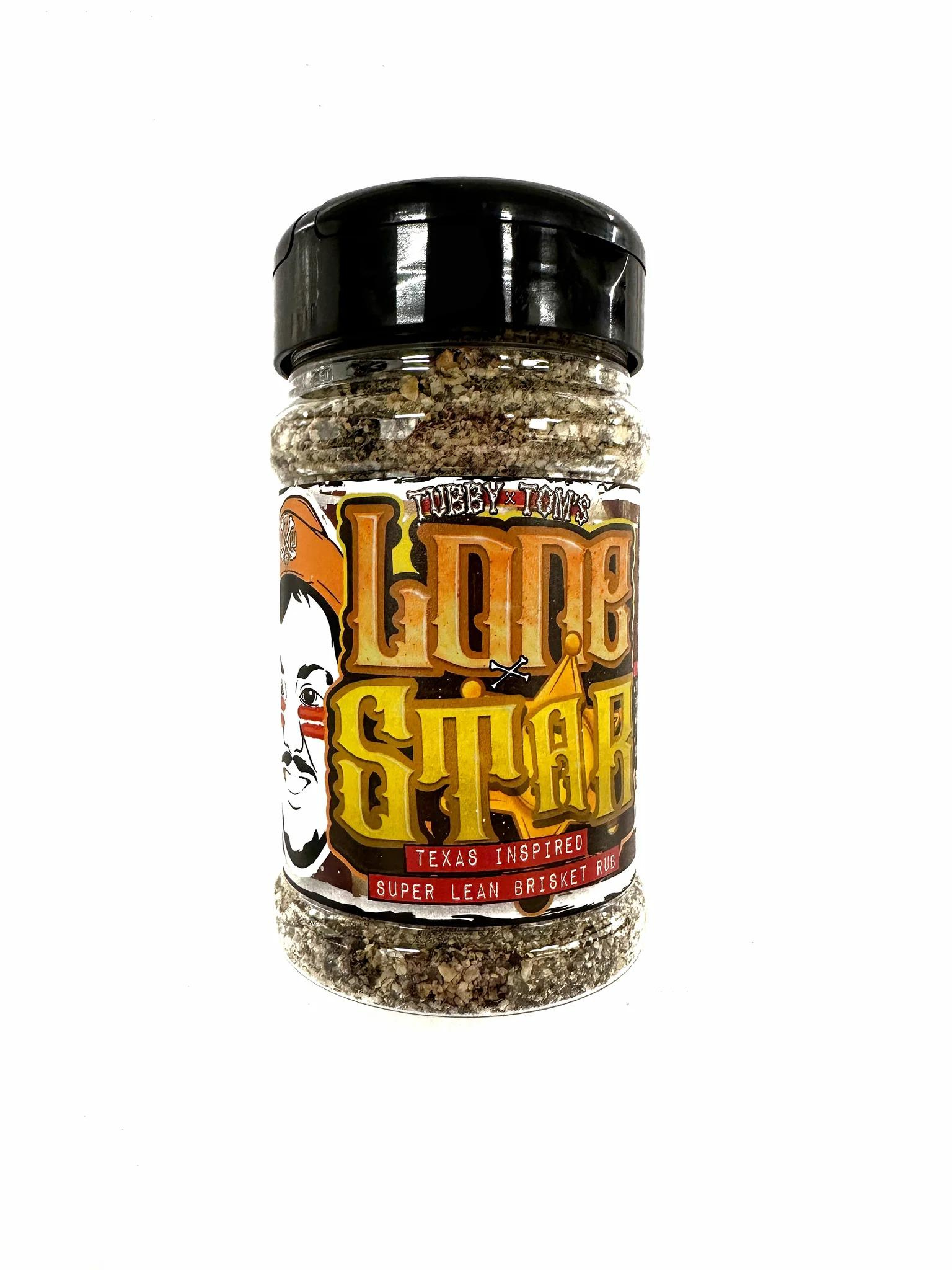 Tubby Tom's Lone Star Rub - Texas Inspired Super Lean Brisket Rub