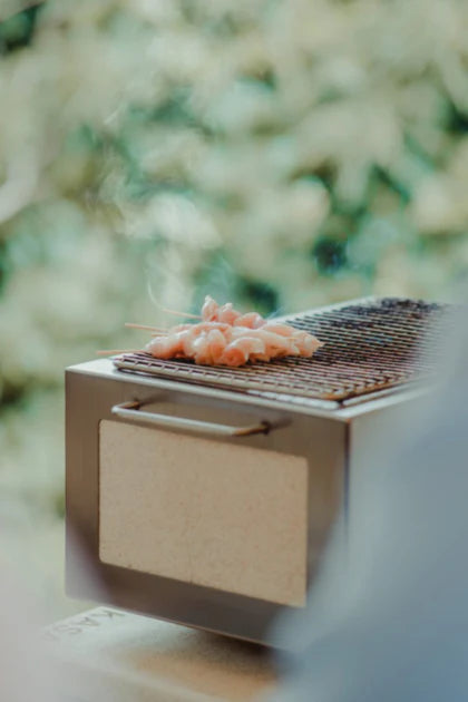 Small Kasai Konro Grill with Stainless Steel Frame V2