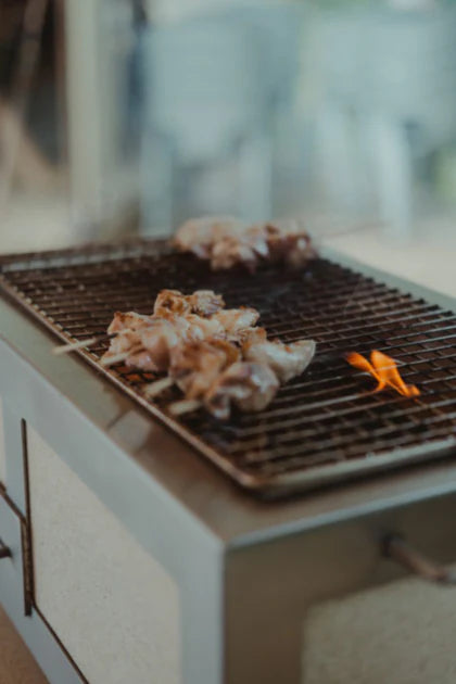 Small Kasai Konro Grill with Stainless Steel Frame V2