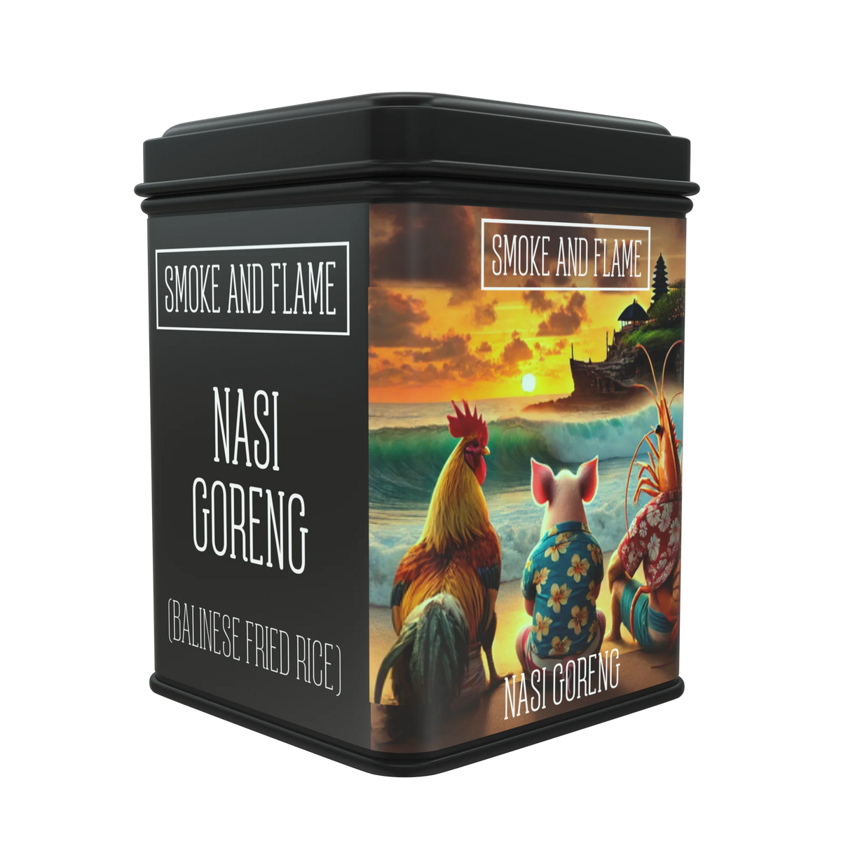 Smoke and Flame Nasi Goreng (Balinese Fried Rice)