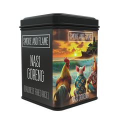 Smoke and Flame Nasi Goreng (Balinese Fried Rice)