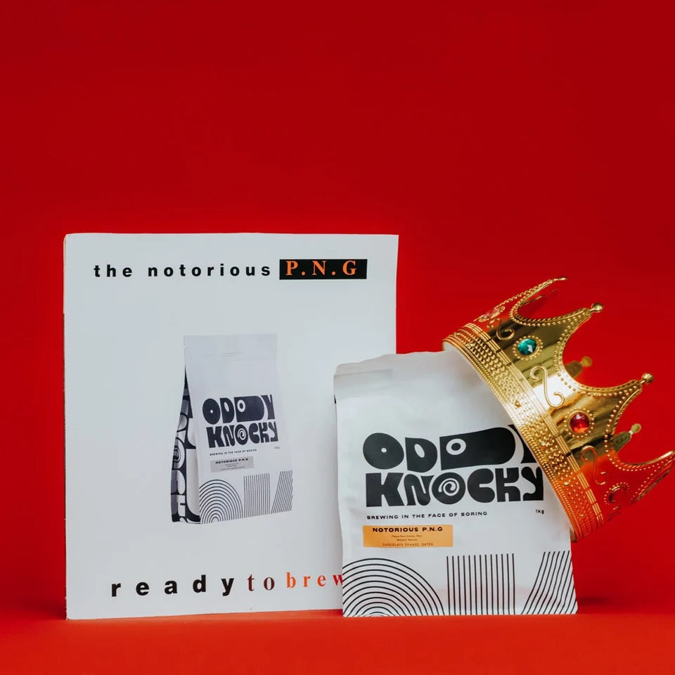ODDY KNOCKY - Notorious P.N.G Whole Coffee Beans 250g