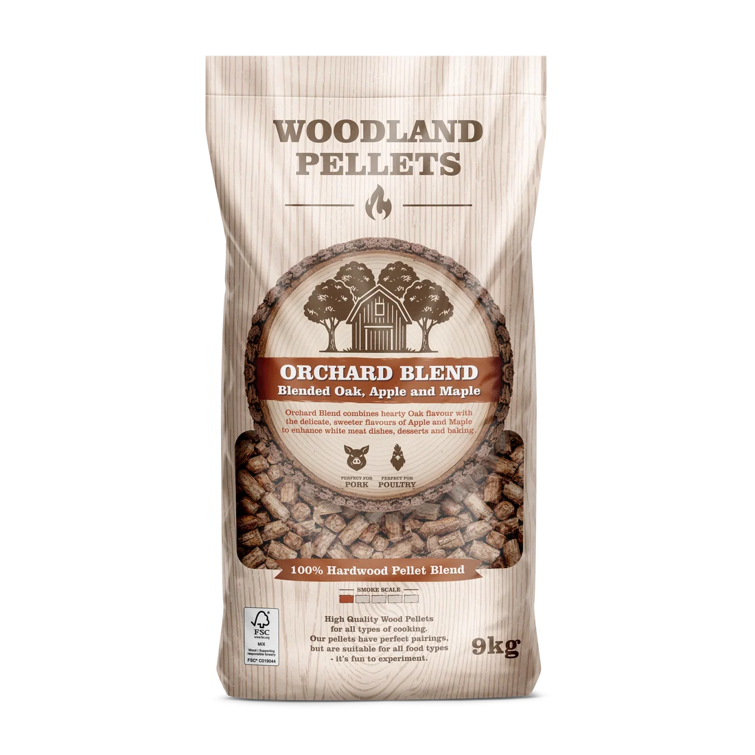 Woodland Pellets - Orchard Blend 9kg