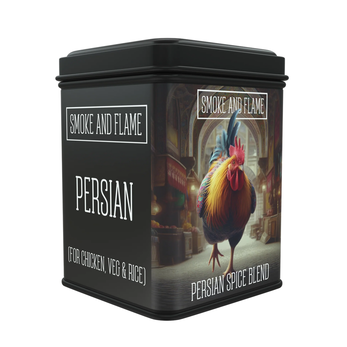 Smoke and Flame Persian Chicken