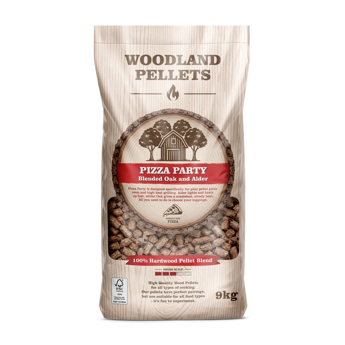Woodland Pellets - Pizza Party 9kg
