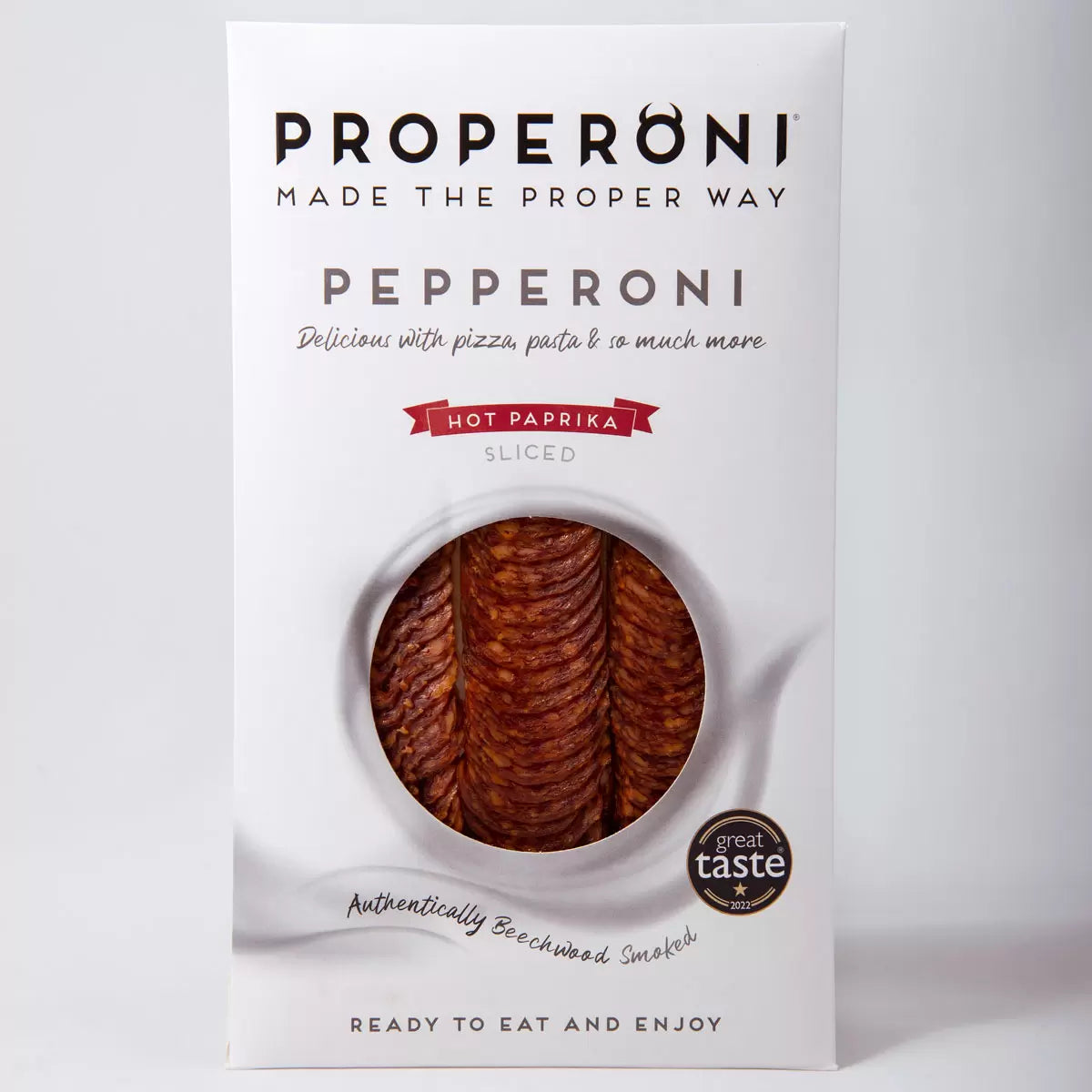 Properoni Hot Paprika Large Slice 80g