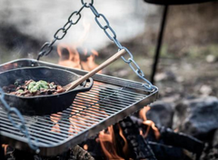 Petromax 20cm Cast Iron Fire Skillet with Two Handles