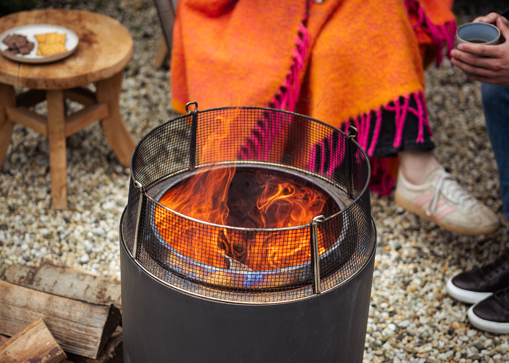 Napoleon - Medium 18" Matt Black Smokeless Firepit