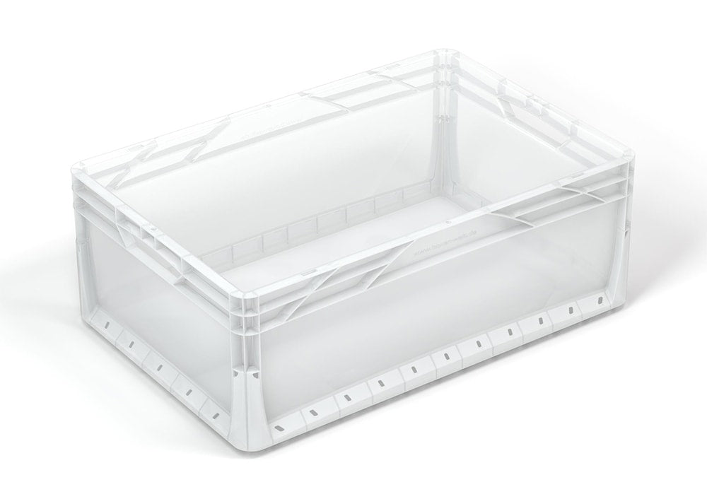 Solent Plastics 7 Litre Stackable Pizza Bread Dough Proofing Tray Complete