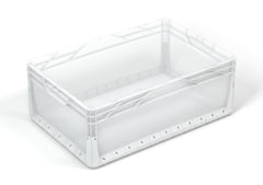 Solent Plastics 7 Litre Stackable Pizza Bread Dough Proofing Tray Complete