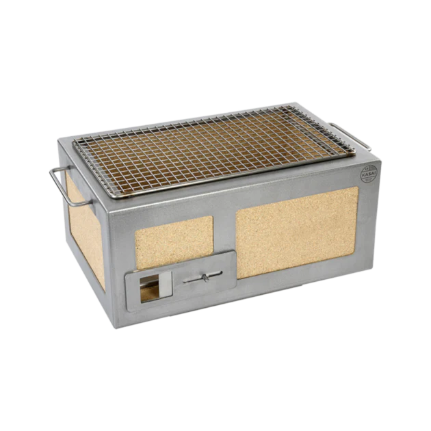 Small Kasai Konro Grill with Stainless Steel Frame V2