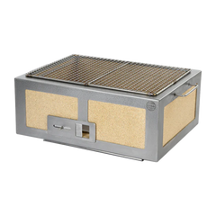 Medium Wide Kasai Konro Grill with Stainless Steel Frame V2
