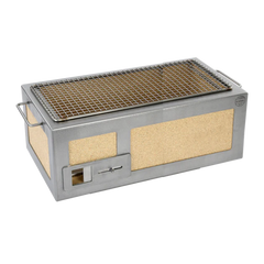 Medium Long Kasai Konro Grill with Stainless Steel Frame