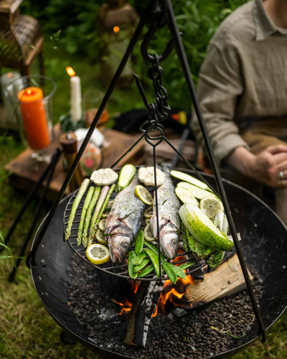 Kadai - Swing Grill To Fit - 60/70/80cm Kadai