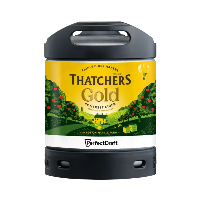 PerfectDraft Thatchers Gold Cider 6L Keg