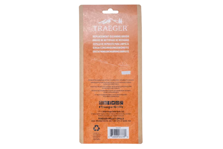 Traeger Replacement BBQ Cleaning Brush Head (2 PACK)