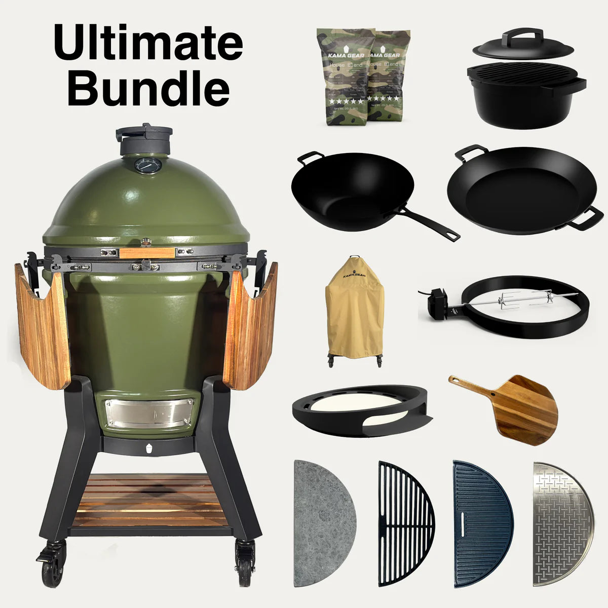 Kama Gear - V2 Kamado Ultimate Bundle