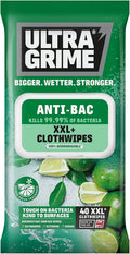 Ultra Grime Life Anti-Bac XXL Wipes 40pk