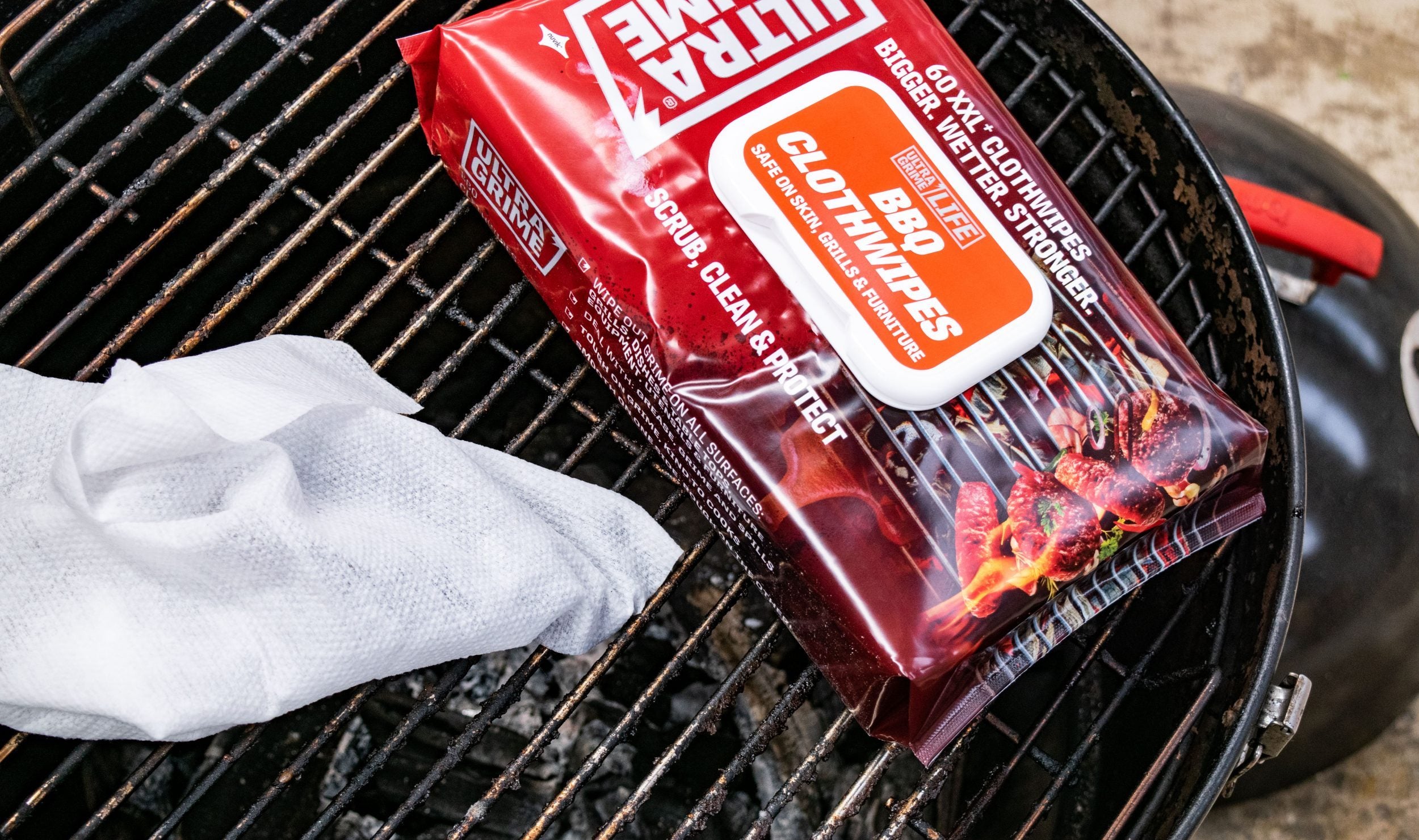Ultra Grime Life BBQ XXL Wipes 60pk