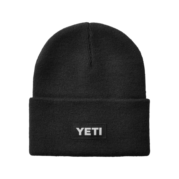 Yeti Logo Beanie Hat - Black