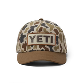 YETI Wetlands Camo Logo Badge Hat